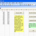 Excel to EPANet