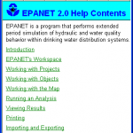 How to open EPANet's help file in Windows 7